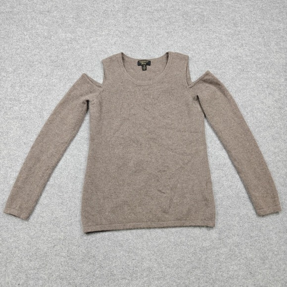 Charter Club Sweaters - Charter Club Sweater Womens XS Brown 100% Cashmere Crew Neck Pullover Slim Fit